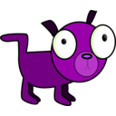 download Dawg clipart image with 270 hue color