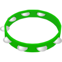 download Tambourine2 clipart image with 270 hue color