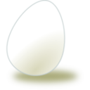 download Egg clipart image with 180 hue color