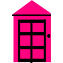 download Beach Hut clipart image with 270 hue color