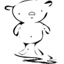 download Bear Icon clipart image with 90 hue color