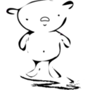 download Bear Icon clipart image with 270 hue color