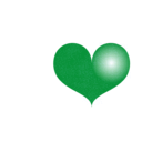 download Red Heart clipart image with 180 hue color