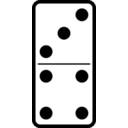 download Domino Set 19 clipart image with 90 hue color