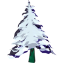 download Winter Tree 2 clipart image with 135 hue color