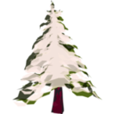 download Winter Tree 2 clipart image with 315 hue color