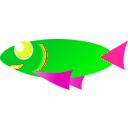 download Caribbean Fish clipart image with 45 hue color