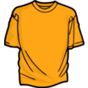 download Azure T Shirt clipart image with 180 hue color