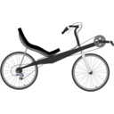 download Recumbent Bike clipart image with 45 hue color