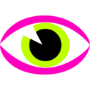 download Eye Sign clipart image with 315 hue color