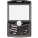 download Blackberry Curve 8330 clipart image with 225 hue color