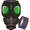 download Gas Mask clipart image with 270 hue color