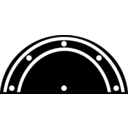 download Gd 12 Sign Temporary Sign Prepare To Lift The Knife And The Closure Of The Wings clipart image with 90 hue color