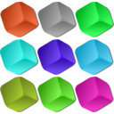 download Game Marbles Cubes clipart image with 135 hue color