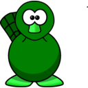 download Cartoon Platypus clipart image with 90 hue color