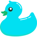 download Rubber Duck clipart image with 135 hue color