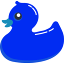 download Rubber Duck clipart image with 180 hue color