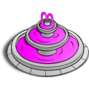 download Rpg Map Symbols Fountain clipart image with 90 hue color