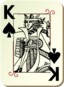 Guyenne Deck King Of Spades