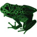 download Azureus Frog clipart image with 270 hue color