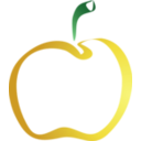 download Apple Icon clipart image with 45 hue color
