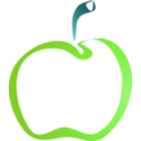 download Apple Icon clipart image with 90 hue color