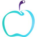 download Apple Icon clipart image with 180 hue color