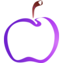 download Apple Icon clipart image with 270 hue color