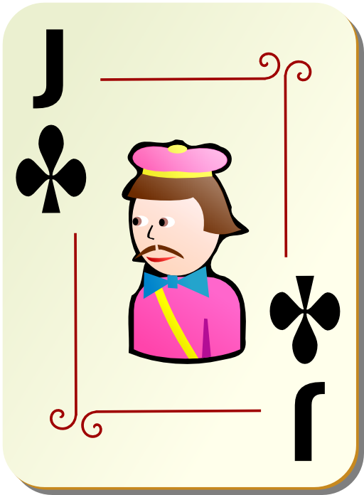 Ornamental Deck Jack Of Clubs