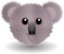 Funny Koala Face Cartoon