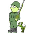 download Army 2 clipart image with 45 hue color