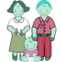 download Family 1 clipart image with 135 hue color