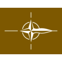 download Nato Means War clipart image with 180 hue color