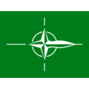 download Nato Means War clipart image with 270 hue color