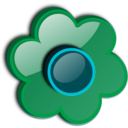 download Flower A10 clipart image with 90 hue color