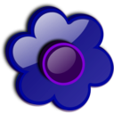 download Flower A10 clipart image with 180 hue color