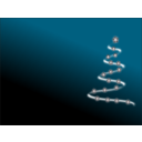 download Modern Christmas Tree 3 clipart image with 315 hue color