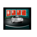 download Car clipart image with 180 hue color