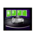 download Car clipart image with 270 hue color