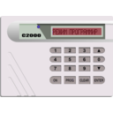 download Alarm System S2000 On clipart image with 270 hue color