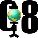 download G8 Earth clipart image with 315 hue color