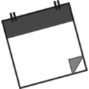 download Office Calendar Desk Line clipart image with 90 hue color