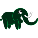 download Elephant clipart image with 315 hue color