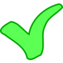 Green Ok Success Symbol