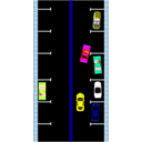 download Parallel Parking clipart image with 180 hue color