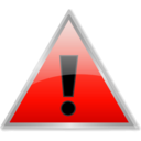 download Warning Icon clipart image with 315 hue color