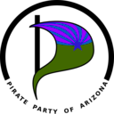 download Pirate Party Of Arizona Logo clipart image with 225 hue color