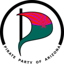 download Pirate Party Of Arizona Logo clipart image with 315 hue color