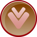 download Download Icon clipart image with 270 hue color