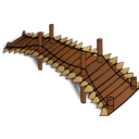Rpg Map Symbols Wooden Bridge